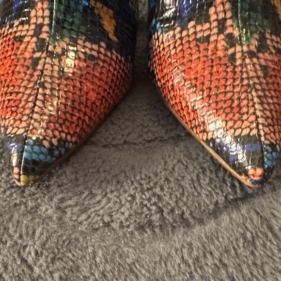 Steve Madden Multicolor Snakeskin Ankle Boots - Picture 2 of 8